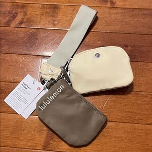 Boutique Purchased Dual Pouch Wristlet